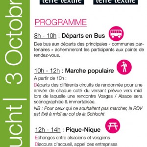 Programme de la journée de mobilisation du samedi 3 octobre