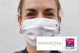 Masque barrière Emanuel Lang fabriqué en France